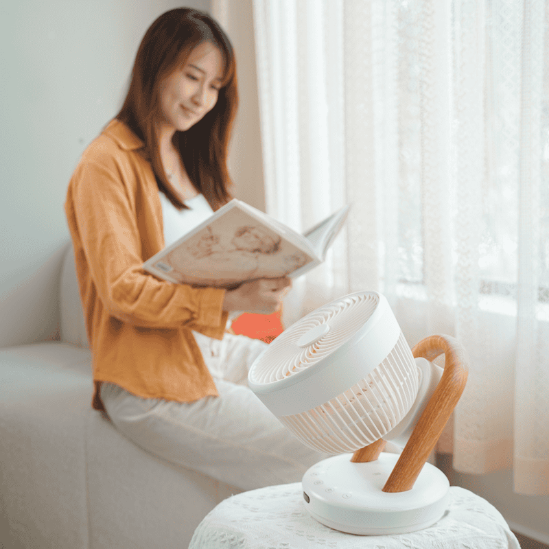 360º Air Circulator Living Room Square)