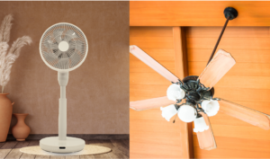 Air Circulator Fan vs Ceiling Fan