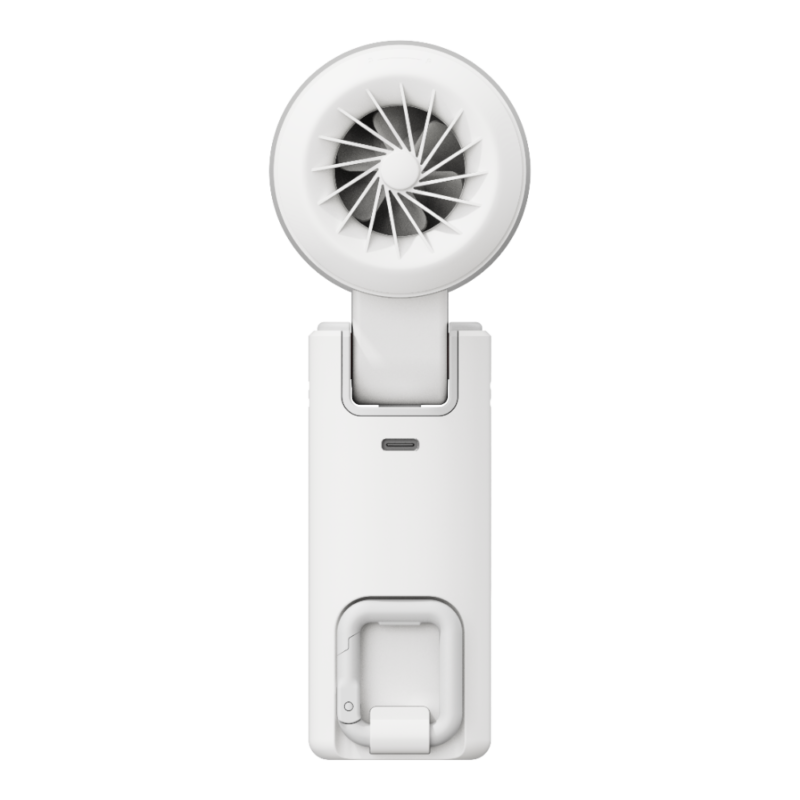 Mini Handheld Foldable Fan with Ice Cooling Pad - Image 5