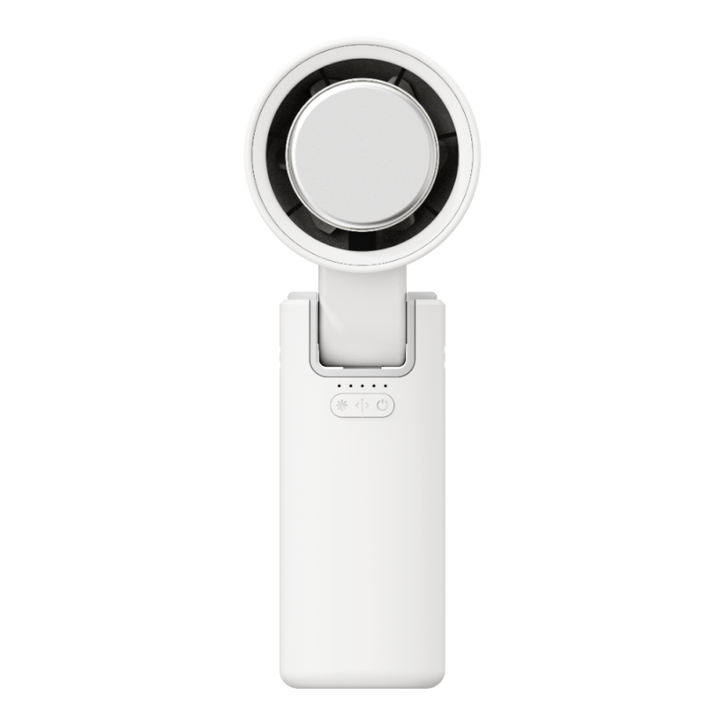 Mini Handheld Foldable Fan with Ice Cooling Pad - Image 2