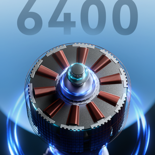 6400 RPM 6400 RPM